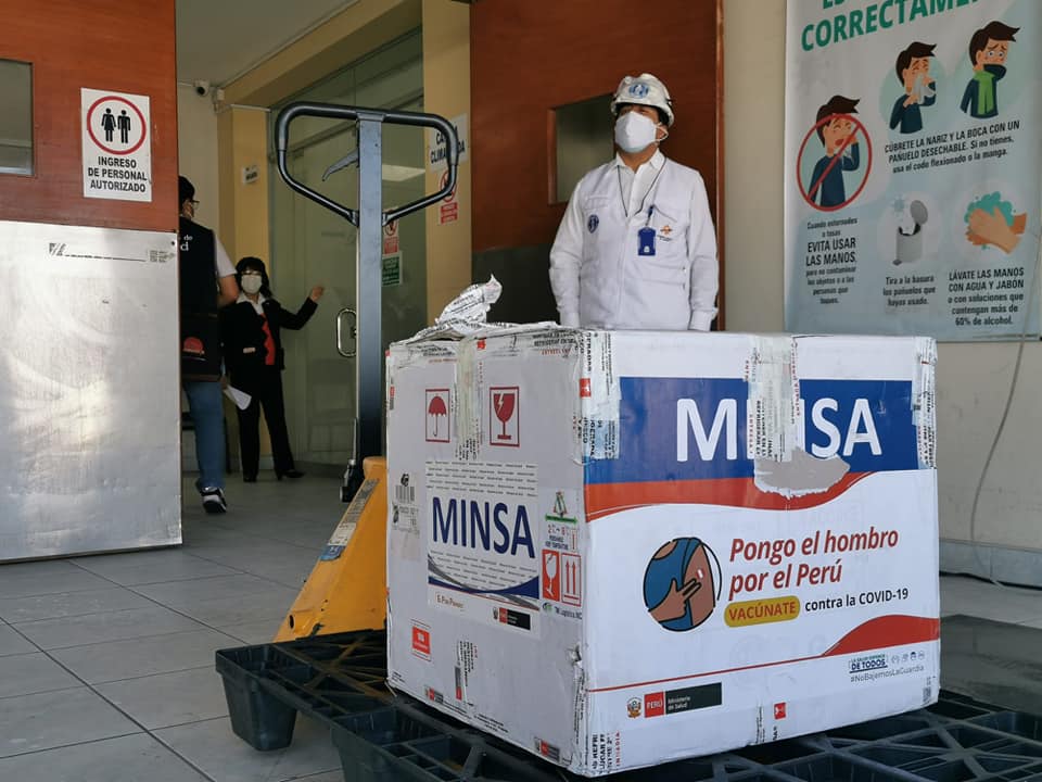 Cerco epidemiológico obstaculiza llegada de vacunas a Arequipa