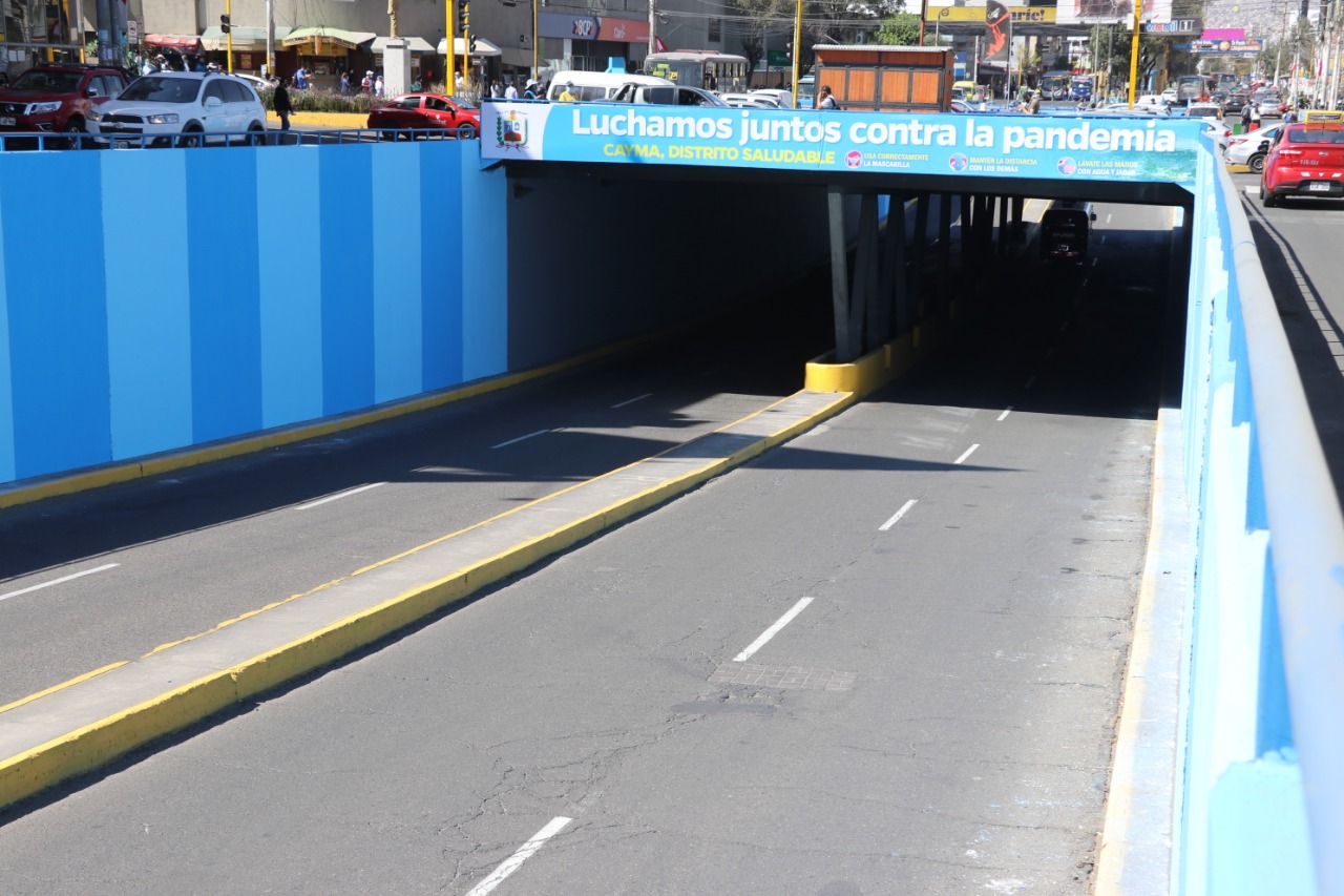 Arequipa Un tramo de la Avenida Ejército luce con nueva asfalto y