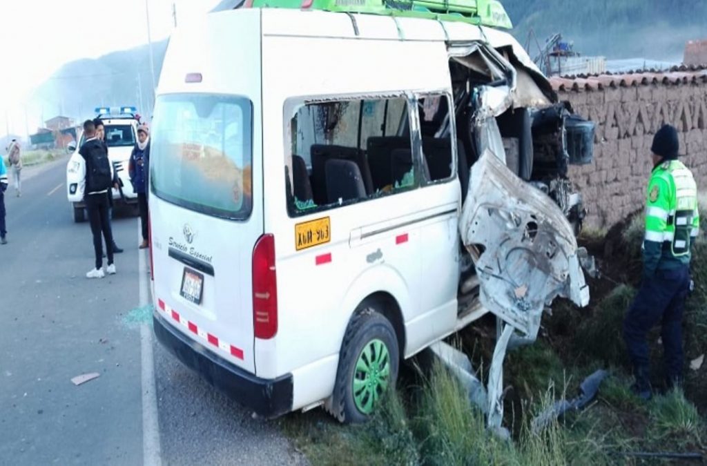Bebé y sexagenaria mueren en accidente en Sicuani